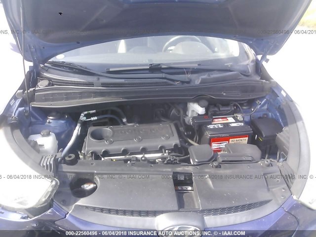 KM8JU3AC4DU593004 - 2013 HYUNDAI TUCSON GLS/LIMITED 蓝色 照片 10