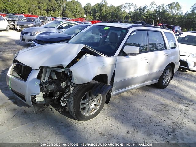 JF1SG67667H724035 - 2007 SUBARU FORESTER 2.5X LL BEAN SILVER photo 2