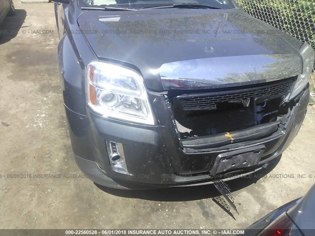 2CTALMEC4B6401328 - 2011 GMC TERRAIN SLE BLACK photo 6