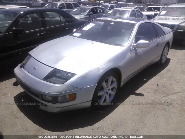 JN1RZ26HXPX536710 - 1993 NISSAN 300ZX 2+2 SILVER photo 2