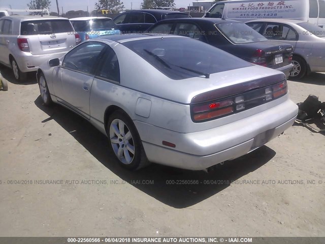 JN1RZ26HXPX536710 - 1993 NISSAN 300ZX 2+2 SILVER photo 3