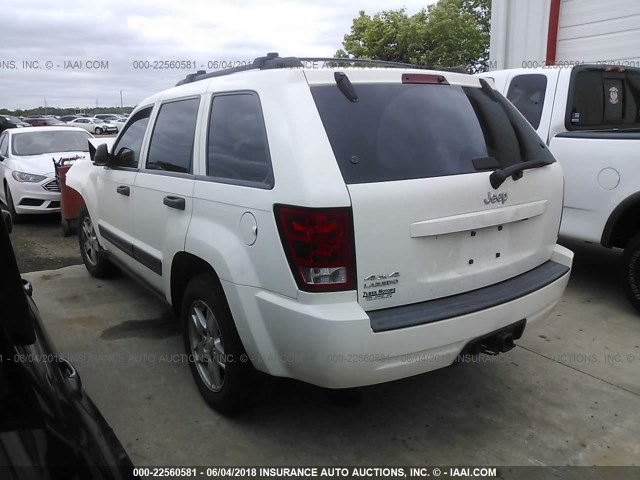 1J4GR48K76C290532 - 2006 JEEP GRAND CHEROKEE LAREDO/COLUMBIA/FREEDOM 白色 照片 3