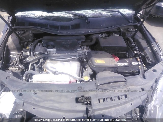 4T1BF1FK6FU916569 - 2015 TOYOTA CAMRY LE/XLE/SE/XSE BLACK photo 10