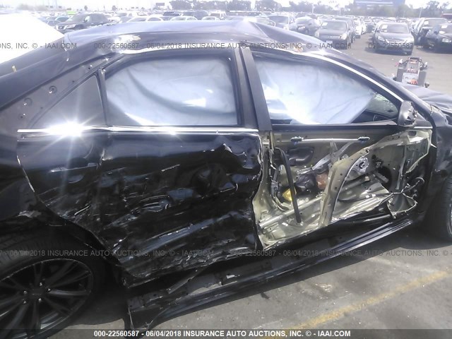 4T1BF1FK6FU916569 - 2015 TOYOTA CAMRY LE/XLE/SE/XSE BLACK photo 6