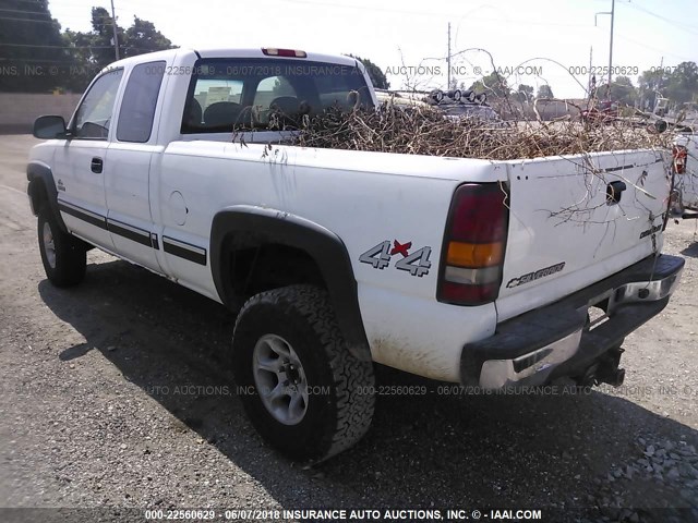 1GCEK19Z62Z336323 - 2002 CHEVROLET SILVERADO K1500 WHITE photo 3