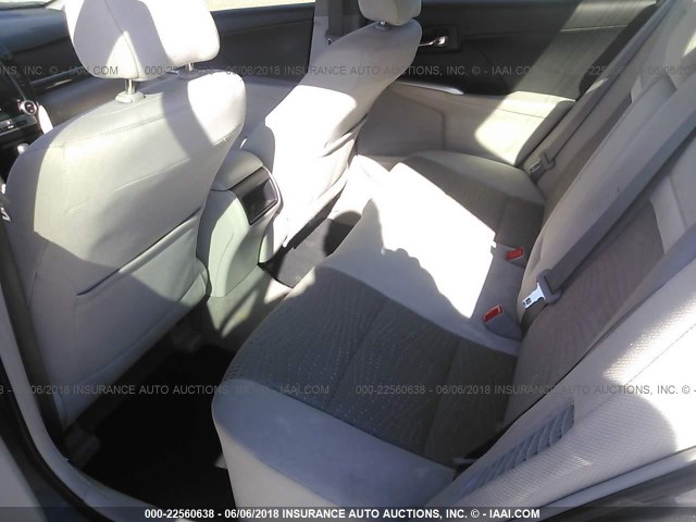 4T1BD1FK8EU115954 - 2014 TOYOTA CAMRY HYBRID/LE/XLE GRAY photo 8