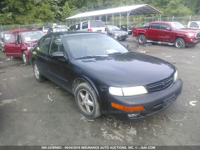 JN1CA21D3WM905277 - 1998 NISSAN MAXIMA GLE/GXE/SE BLACK photo 1