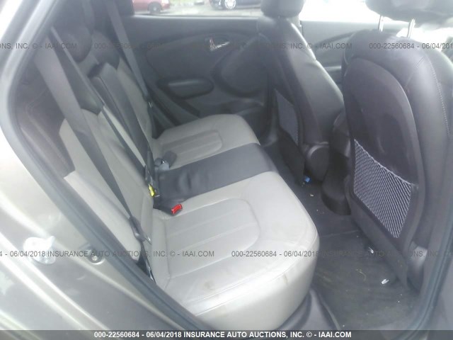 KM8JUCAC2BU311195 - 2011 HYUNDAI TUCSON GLS/LIMITED BROWN photo 8