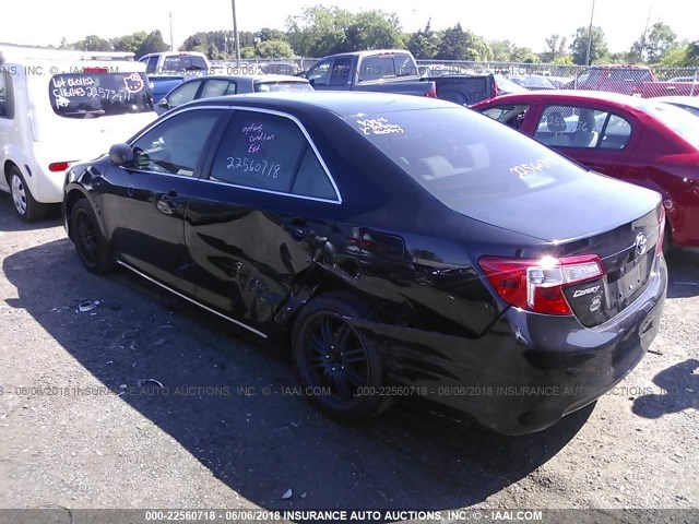 4T1BF1FKXDU298461 - 2013 TOYOTA CAMRY L/SE/LE/XLE 黑色 照片 3