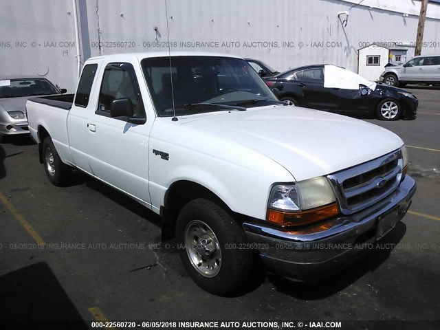 1FTYR14X6WPA89868 - 1998 FORD RANGER SUPER CAB WHITE photo 1