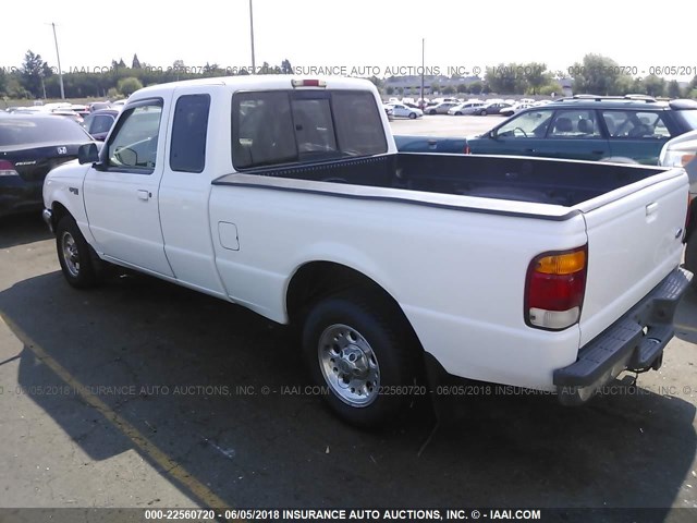 1FTYR14X6WPA89868 - 1998 FORD RANGER SUPER CAB WHITE photo 3