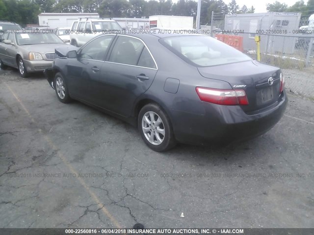 4T1BE46K07U606505 - 2007 TOYOTA CAMRY NEW GENERAT CE/LE/XLE/SE GRAY photo 3