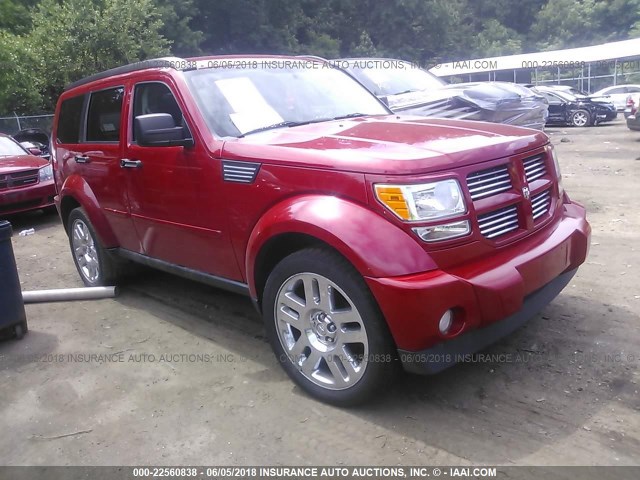 1D4PT4GK9BW603052 - 2011 DODGE NITRO HEAT RED photo 1