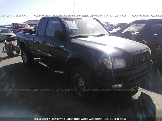 5TESN92N64Z311803 - 2004 TOYOTA TACOMA XTRACAB PRERUNNER 黑色 照片 1