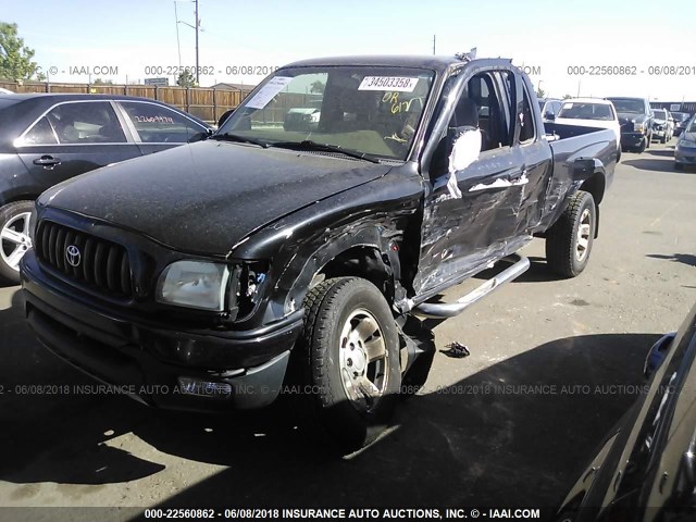 5TESN92N64Z311803 - 2004 TOYOTA TACOMA XTRACAB PRERUNNER 黑色 照片 2