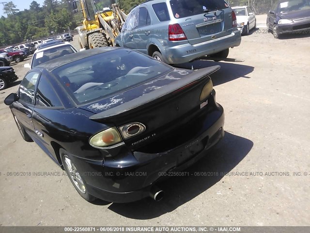 1G1JH12FX37154577 - 2003 CHEVROLET CAVALIER LS SPORT BLACK photo 3