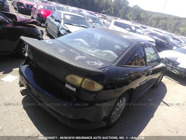 1G1JH12FX37154577 - 2003 CHEVROLET CAVALIER LS SPORT BLACK photo 4