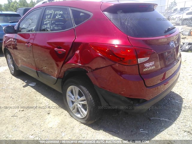 KM8JU3AC1DU676535 - 2013 HYUNDAI TUCSON GLS/LIMITED RED photo 6