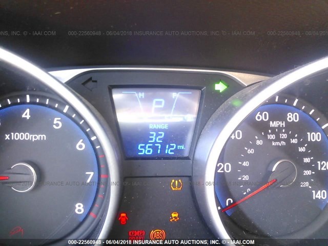 KM8JU3AC1DU676535 - 2013 HYUNDAI TUCSON GLS/LIMITED წითელი ფოტო 7