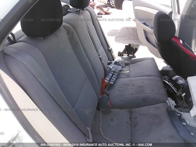 1G1ZC5EU7CF160930 - 2012 CHEVROLET MALIBU 1LT თეთრი ფოტო 8