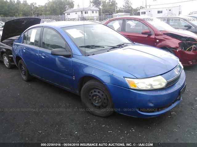 1G8AJ52F04Z193715 - 2004 SATURN ION LEVEL 2 BLUE photo 1