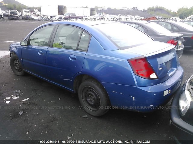 1G8AJ52F04Z193715 - 2004 SATURN ION LEVEL 2 Mavi foto 3