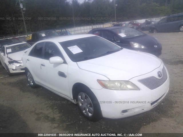 4T1BE46K08U787719 - 2008 TOYOTA CAMRY CE/LE/XLE/SE WHITE photo 1