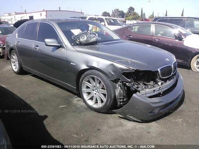 WBAHL83526DT02808 - 2006 BMW 750 I GRAY photo 1