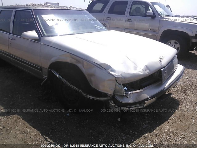 1G4CW54C4L1644656 - 1990 BUICK ELECTRA PARK AVENUE TAN photo 6