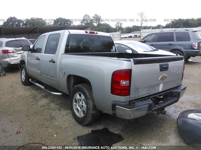 2GCEC13J571520863 - 2007 CHEVROLET SILVERADO C1500 CREW CAB Pewter photo 3