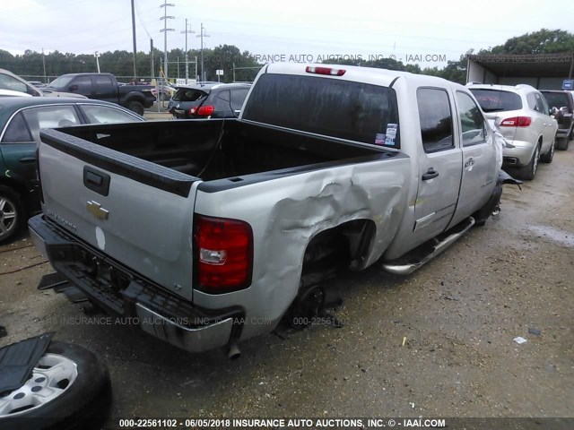 2GCEC13J571520863 - 2007 CHEVROLET SILVERADO C1500 CREW CAB Pewter photo 4