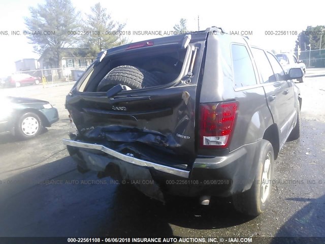 1J4HR58NX5C549131 - 2005 JEEP GRAND CHEROKEE LIMITED MAROON photo 6