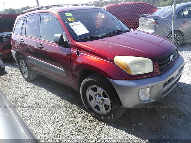 JTEGH20V520080246 - 2002 TOYOTA RAV4 Czerwony zdjęcie 1