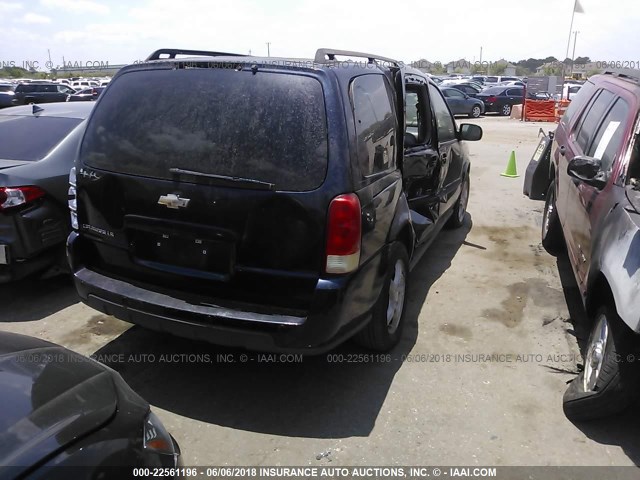 1GNDV23L35D236069 - 2005 CHEVROLET UPLANDER LS BLUE photo 4