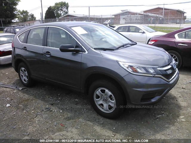 2HKRM4H34GH607534 - 2016 HONDA CR-V LX 灰色 照片 1