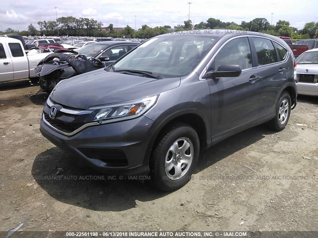 2HKRM4H34GH607534 - 2016 HONDA CR-V LX 灰色 照片 2
