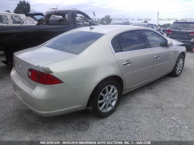 1G4HD57258U163951 - 2008 BUICK LUCERNE CXL Champagne photo 4