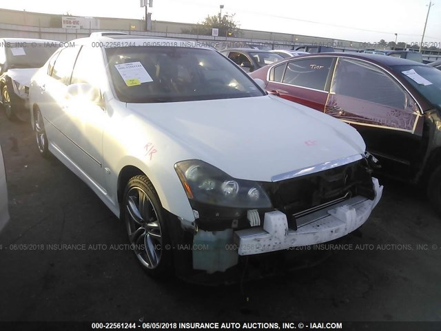 JNKAY01E38M603244 - 2008 INFINITI M35 SPORT WHITE photo 1