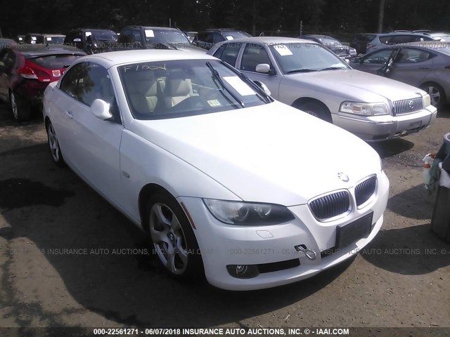 WBAWR33599P460137 - 2009 BMW 328 I SULEV WHITE photo 1