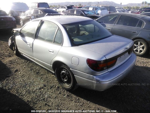 1G8ZK527X2Z274078 - 2002 SATURN SL2 SILVER photo 3