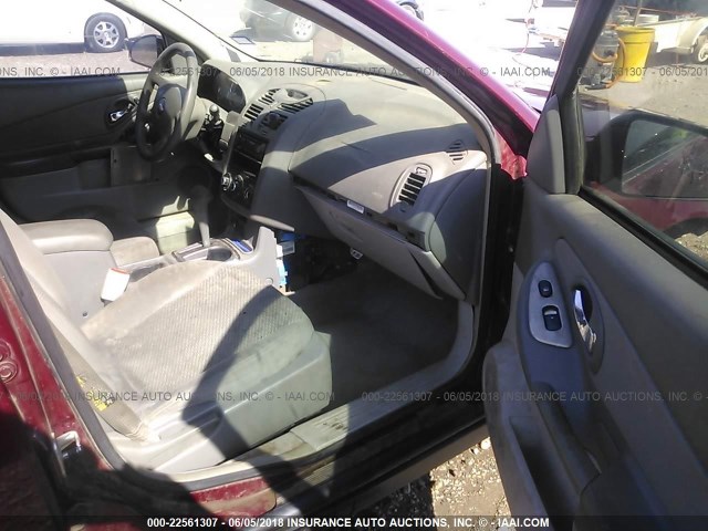 1G1ZS51F26F265194 - 2006 CHEVROLET MALIBU LS MAROON photo 5