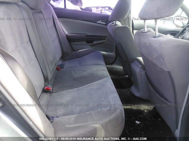 1HGCP2F40AA077690 - 2010 HONDA ACCORD LXP GRAY photo 8