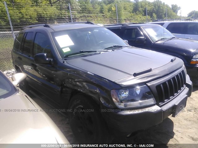 1J8GW48J14C253309 - 2004 JEEP GRAND CHEROKEE LAREDO/COLUMBIA/FREEDOM 黑色 照片 1