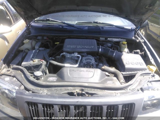 1J8GW48J14C253309 - 2004 JEEP GRAND CHEROKEE LAREDO/COLUMBIA/FREEDOM 黑色 照片 10