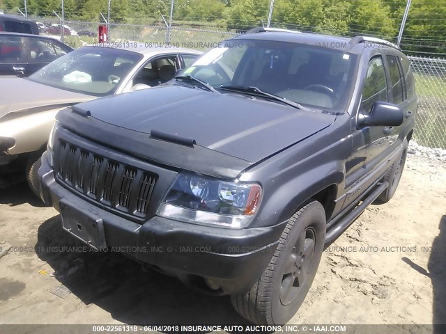 1J8GW48J14C253309 - 2004 JEEP GRAND CHEROKEE LAREDO/COLUMBIA/FREEDOM 黑色 照片 2