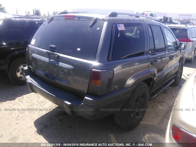 1J8GW48J14C253309 - 2004 JEEP GRAND CHEROKEE LAREDO/COLUMBIA/FREEDOM 黑色 照片 4