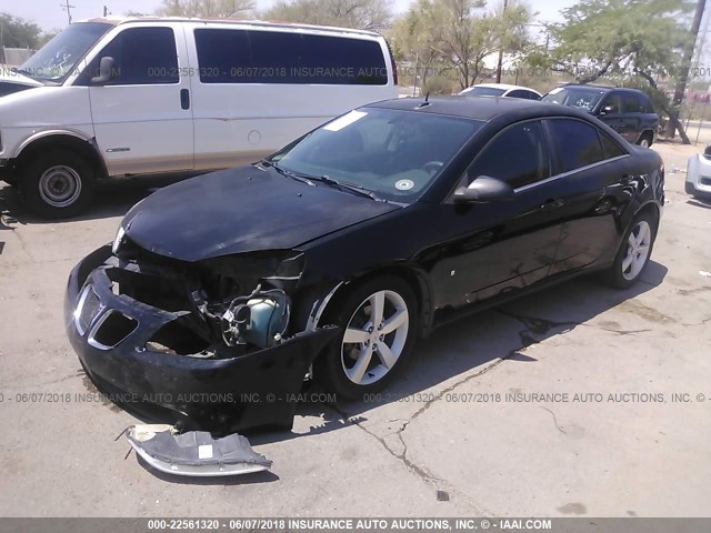 1G2ZF57B784176658 - 2008 PONTIAC G6 VALUE LEADER/BASE BLACK photo 2