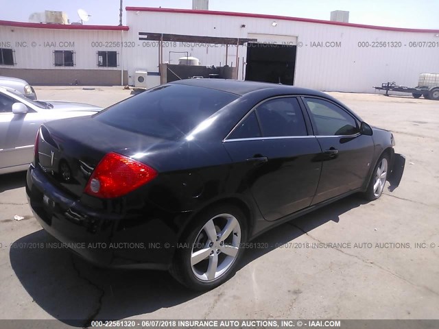 1G2ZF57B784176658 - 2008 PONTIAC G6 VALUE LEADER/BASE BLACK photo 4