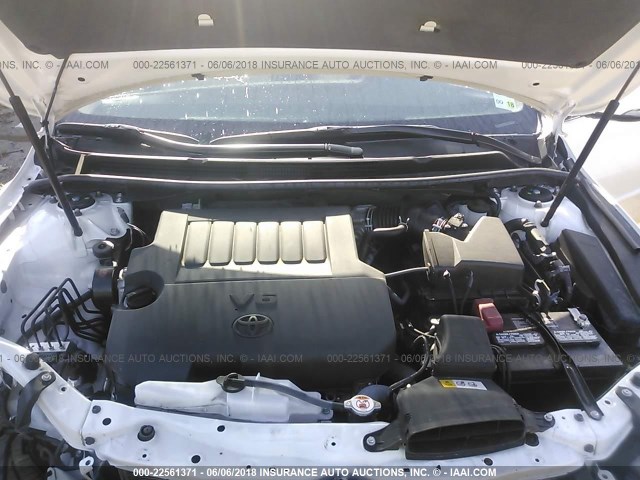 4T1BK1EB8GU234761 - 2016 TOYOTA AVALON XLE PLUS/PREMIUM/TOUR/LTD WHITE photo 10