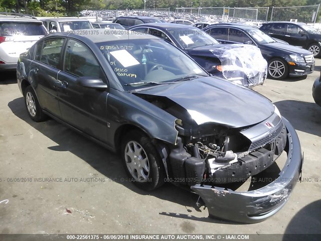 1G8AJ52F14Z145740 - 2004 SATURN ION LEVEL 2 GRAY photo 1